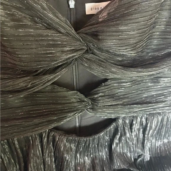 Gianni Bini Elegant Black Cut-Out Maxi Dress - Picture 4 of 7